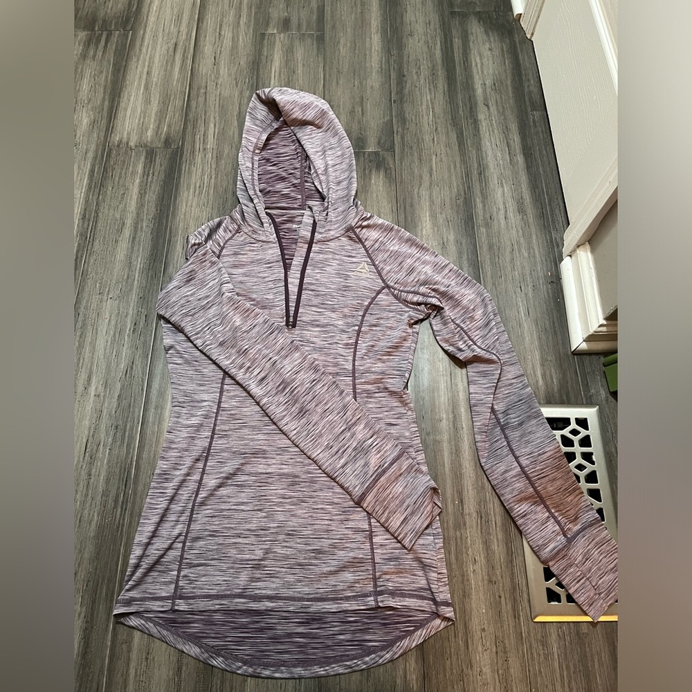 reebok purple hoodie